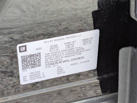 2020 Chevrolet Traverse RS