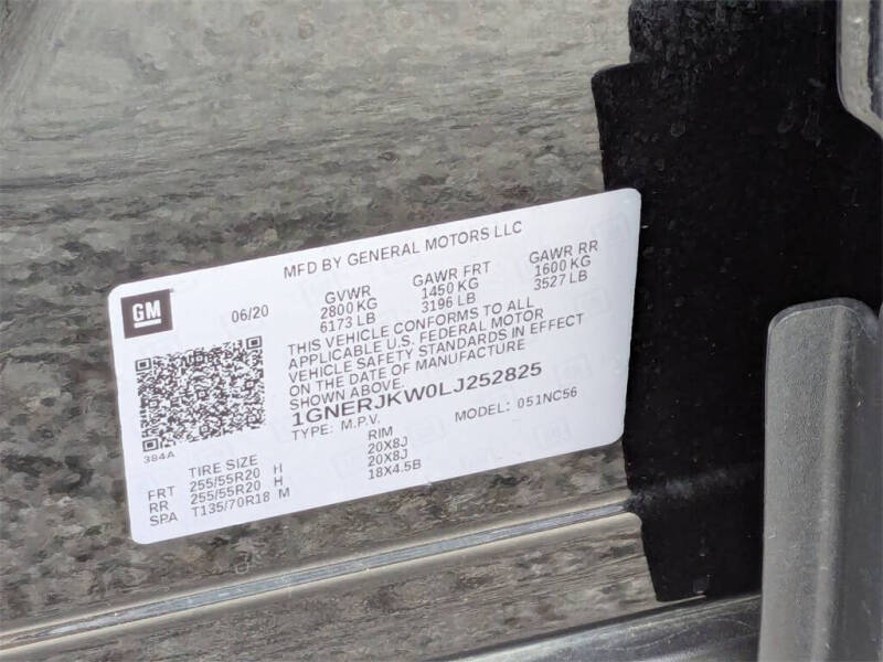 2020 Chevrolet Traverse RS