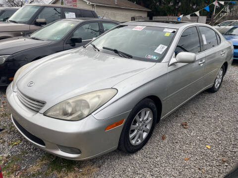 2003 Lexus ES 300 for sale at Trocci's Auto Sales in West Pittsburg PA