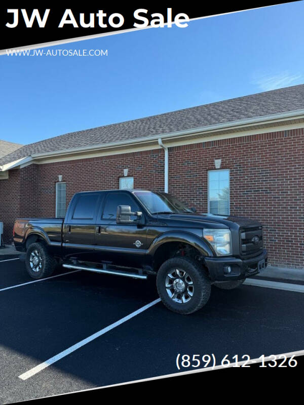 2014 Ford F-250 Super Duty for sale at JW Auto Sale in Harrodsburg KY