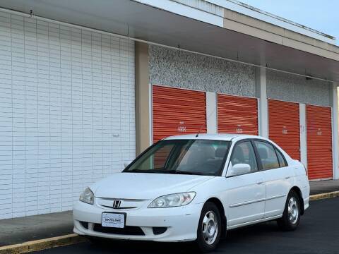 2004 Honda Civic for sale at Skyline Motors Auto Sales in Tacoma WA