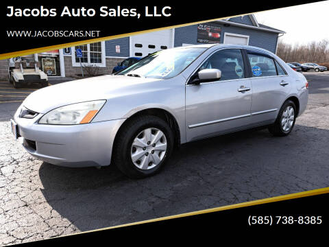 2004 Honda Accord for sale at Jacobs Auto Sales, LLC in Spencerport NY