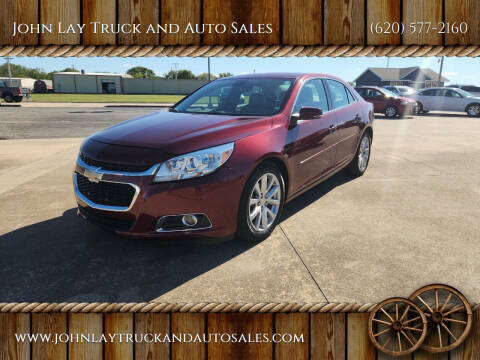 2015 Chevrolet Malibu for sale at John Lay Truck and Auto Sales in Independence KS