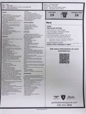 2024 Volkswagen Atlas Cross Sport SEL R-Line 4Motion