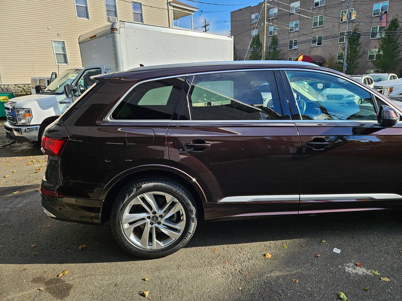 2020 Audi Q7 for sale at RENOS AUTO SALES LLC in Waterbury, CT