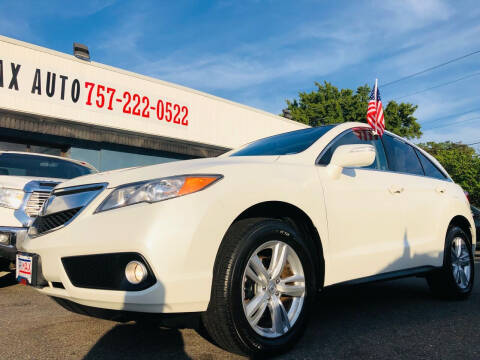 2013 Acura RDX for sale at Trimax Auto Group in Norfolk VA