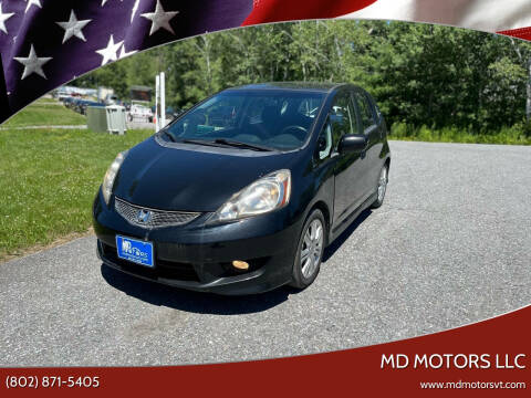 2011 Honda Fit for sale at MD Motors LLC in Williston VT