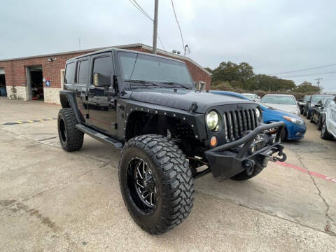 2014 Jeep Wrangler Unlimited for sale at Tex-Mex Auto Sales LLC in Lewisville TX