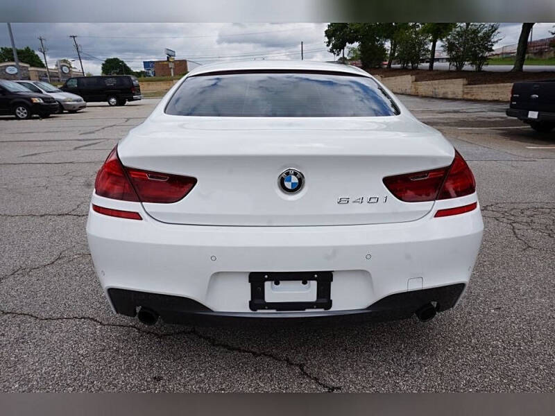 2015 BMW 6 Series 640i Gran Coupe