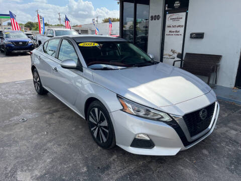 2021 Nissan Altima for sale at American Auto Sales in Hialeah FL