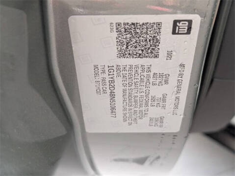 2022 Chevrolet Corvette Stingray