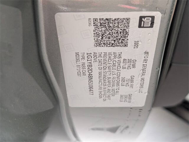 2022 Chevrolet Corvette Stingray