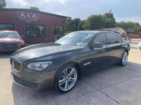 2015 BMW 7 Series for sale at A & A Auto Sales in Fayetteville AR