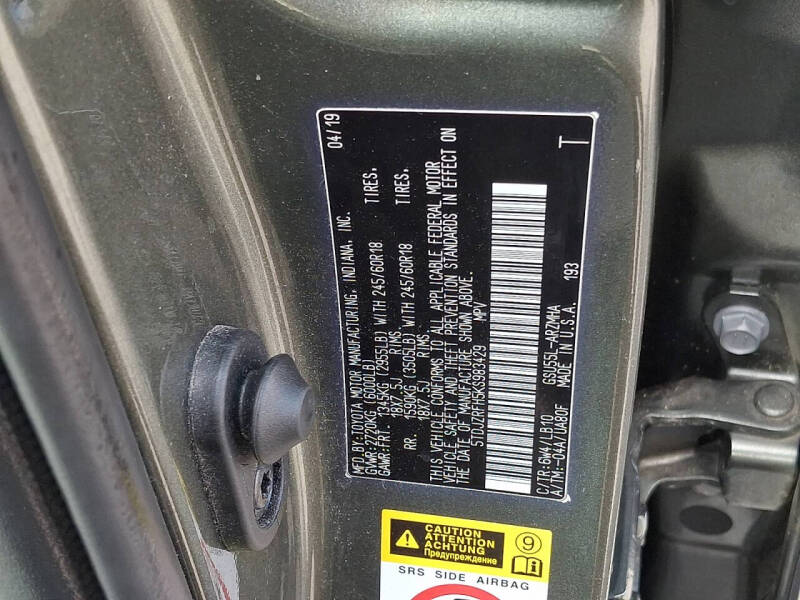 2019 Toyota Highlander XLE