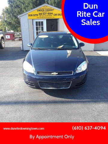 2009 Chevrolet Impala for sale at Dun Rite Car Sales in Cochranville PA