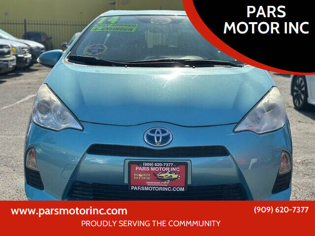 2014 Toyota Prius c for sale at PARS MOTOR INC in Pomona CA
