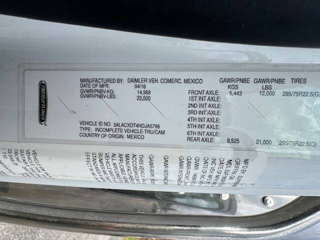 2017 Freightliner M2 106