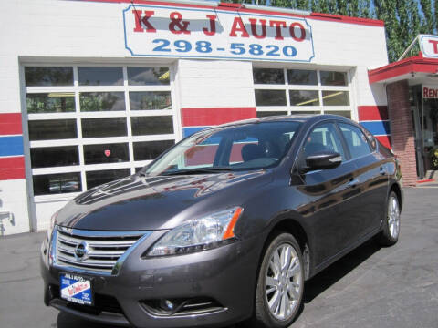 2013 Nissan Sentra for sale at K & J Auto Rent 2 Own in Bountiful UT