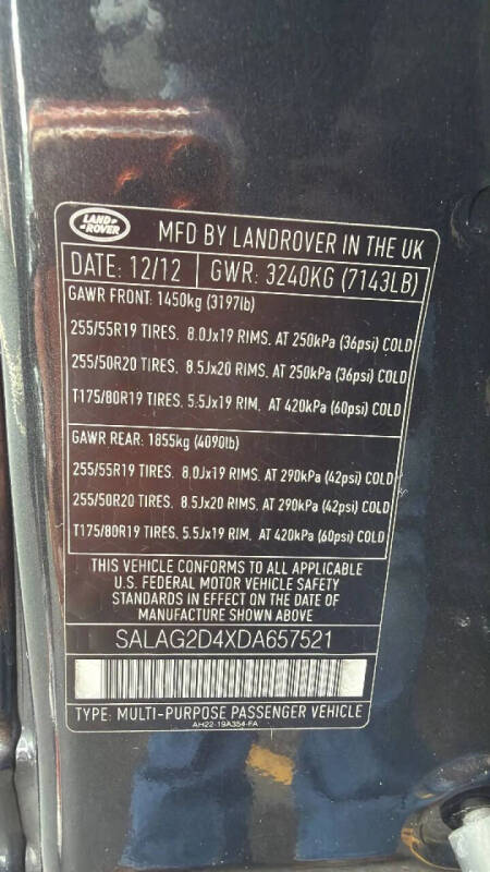 2013 Land Rover LR4 HSE