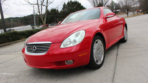 2005 Lexus SC 430 for sale at NORCROSS MOTORSPORTS in Norcross GA