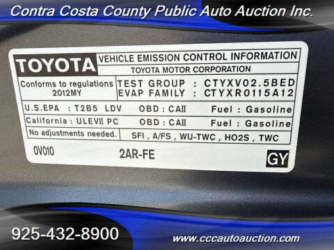 2012 Toyota Camry LE