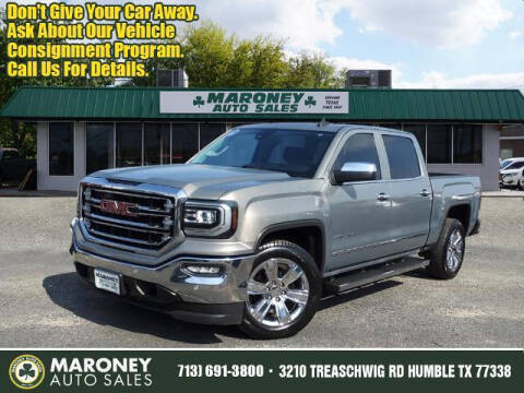 2017 GMC Sierra 1500 for sale at Maroney Auto Sales in Humble TX