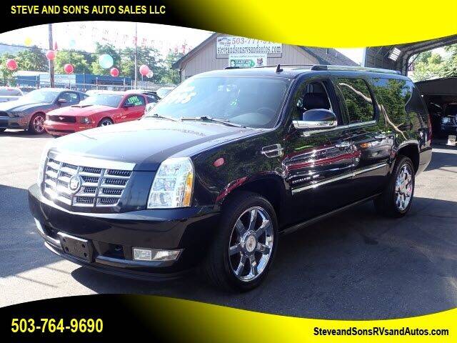 2012 Cadillac Escalade ESV for sale at Steve & Sons Auto Sales in Happy Valley OR