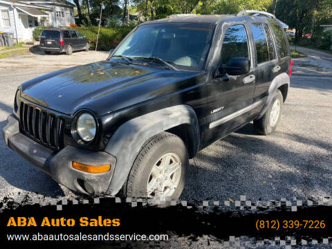 2004 Jeep Liberty for sale at ABA Auto Sales in Bloomington IN