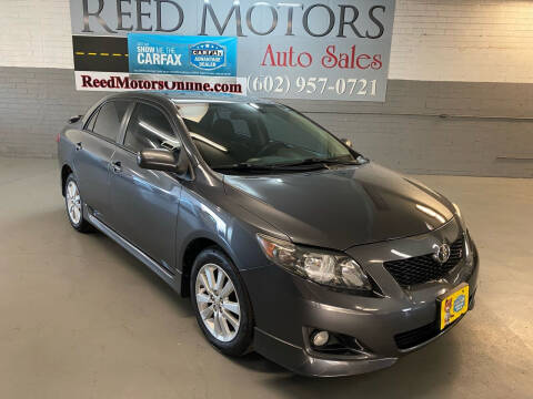 2010 Toyota Corolla for sale at REED MOTORS LLC in Phoenix AZ