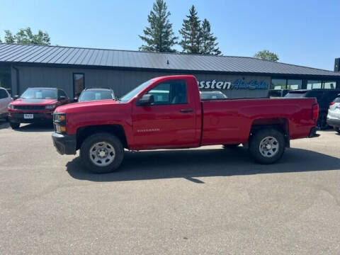 2015 Chevrolet Silverado 1500 for sale at ROSSTEN AUTO SALES in Grand Forks ND