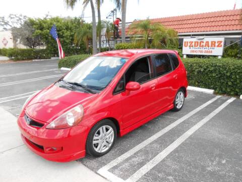2007 Honda Fit for sale at Uzdcarz Inc. in Pompano Beach FL