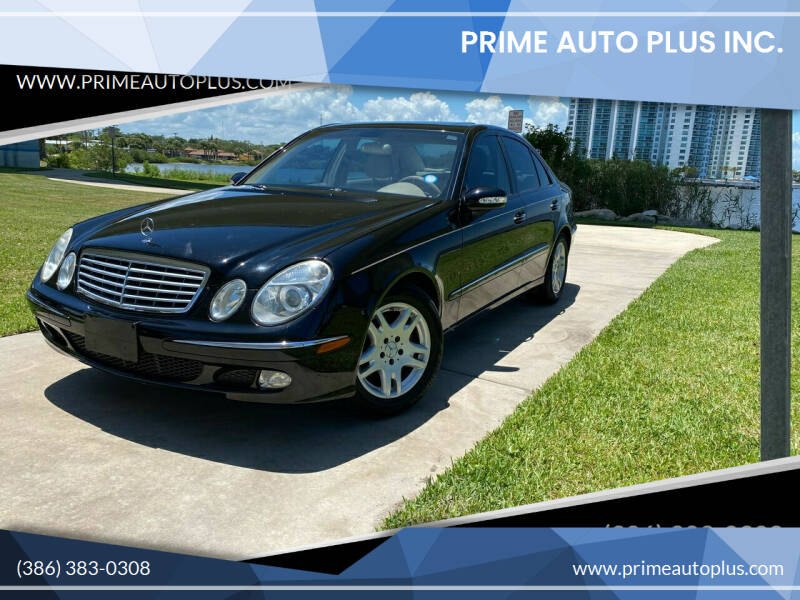 2004 Mercedes-Benz E-Class for sale at PRIME AUTO PLUS INC. in Daytona Beach FL