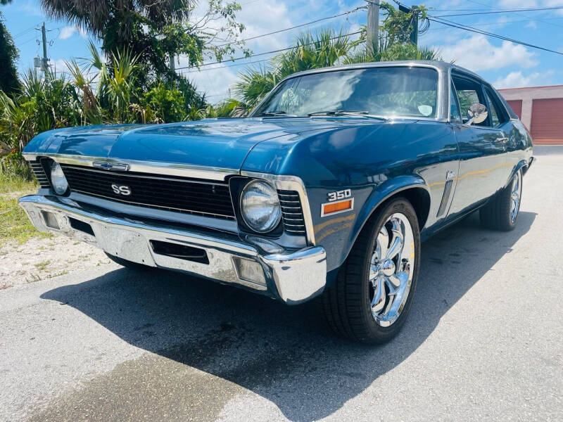 1970 Chevrolet Nova for sale at American Classics Autotrader LLC in Pompano Beach FL