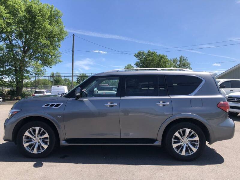 2017 Infiniti QX80 for sale at Queen City Classics in West Chester OH