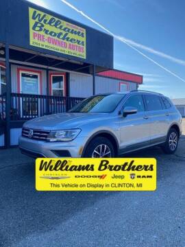 2019 Volkswagen Tiguan for sale at Williams Brothers Pre-Owned Clinton in Clinton MI