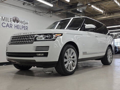 2016 Land Rover Range Rover Supercharged