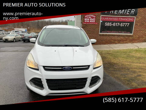 2013 Ford Escape for sale at PREMIER AUTO SOLUTIONS in Spencerport NY