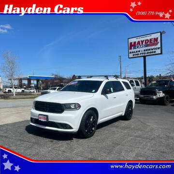 2017 Dodge Durango for sale at Hayden Cars in Coeur D Alene ID