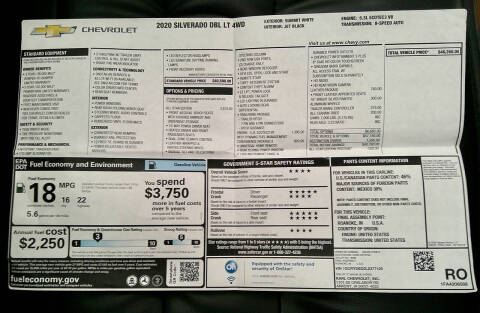 2020 Chevrolet Silverado 1500 LT