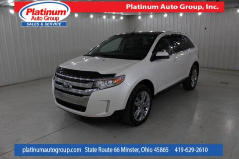 2013 Ford Edge for sale at Platinum Auto Group Inc. in Minster OH