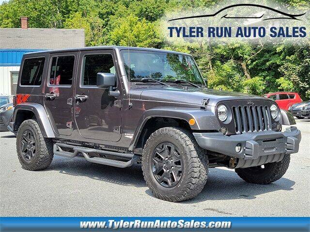 2016 Jeep Wrangler Unlimited for sale at Tyler Run Auto Sales in York PA