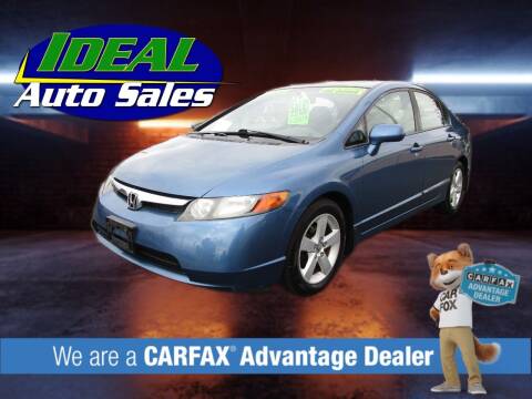 2008 Honda Civic for sale at Ideal Auto Sales, Inc. in Waukesha WI