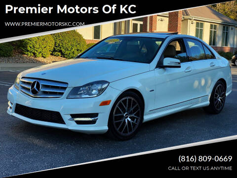 2012 Mercedes-Benz C-Class for sale at Premier Motors of KC in Kansas City MO