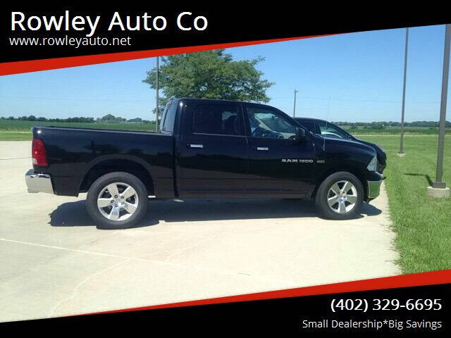 2012 Ram 1500 for sale at Rowley Auto Co in Pierce, NE