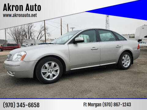 2007 Ford Five Hundred for sale at Akron Auto in Akron CO
