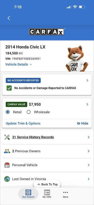 2014 Honda Civic LX
