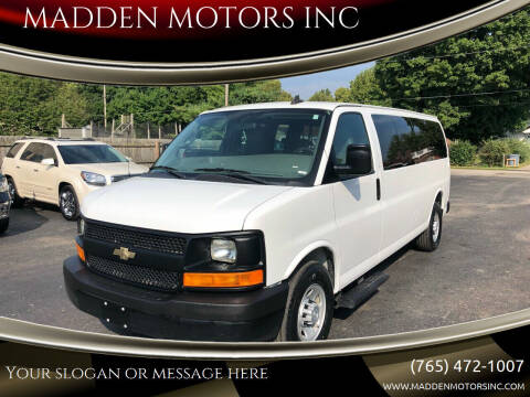 2016 Chevrolet Express Passenger for sale at MADDEN MOTORS INC in Peru IN