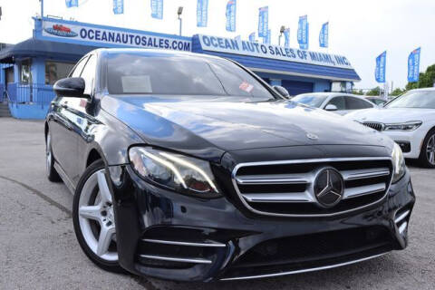 2018 Mercedes-Benz E-Class for sale at OCEAN AUTO SALES in Miami FL