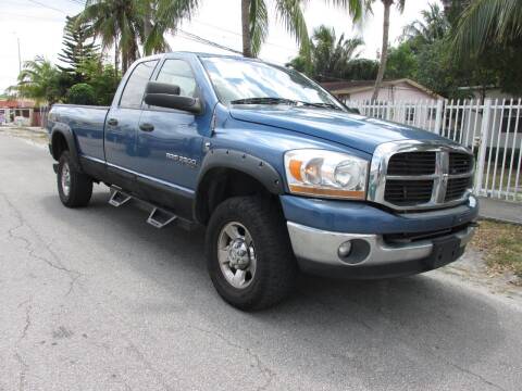 2006 Dodge Ram 2500 for sale at TROPICAL MOTOR CARS INC in Miami FL