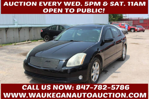 2006 Nissan Maxima for sale at Waukegan Auto Auction in Waukegan IL